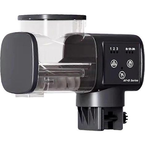 Distributeur automatique intelligent de nourriture pour aquarium, rechargeable, étanche, avec contrôle précis des portions, pour poissons, tortues et bassins potagers. (1/5)