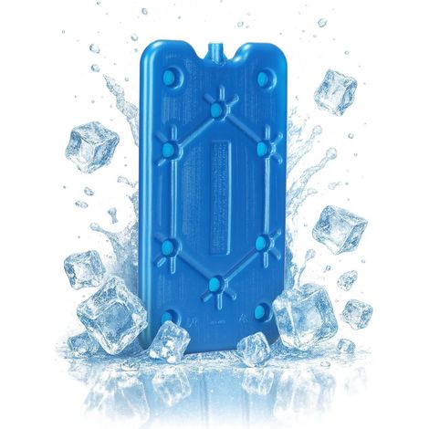 1X Pack réfrigérant - Bloc Glace - Bloc Froid - glaçon glaciere - Cool Pack - Bloc Refrigerant - Pain de Glace (Bleu - 1 pièces ) (1/5)