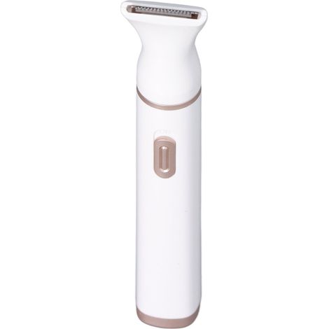 Rasoir électrique 5 en 1 pour femmes avec tête en acier inoxydable rechargeable par USB, détachable pour l'épilation du nez et des sourcils (1/5)