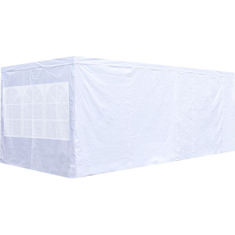 Packs Laterales Carpas Plegables - Pack 4 Laterales para Carpas 3x6 Master 4L1V1P - Blanco