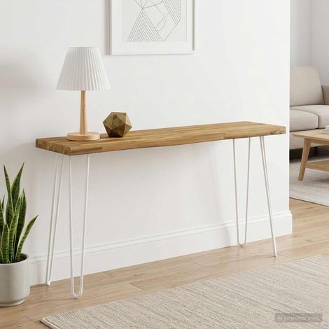 vidaXL Plateau de Table Rectangulaire 110 x 30 x 3 cm Rectangulaire (1/5)