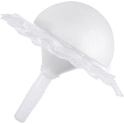 Bouquet de Mariée Support en Mousse 9 Pouces Poignée pour Accessoires de Mariage DIY Utilisable pour Décoration de Fiançailles et Événements (1/5)