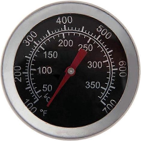 Thermomètre à charbon pour barbecue, fumoir et rôtissoire, jauge de température 50-350 degrés