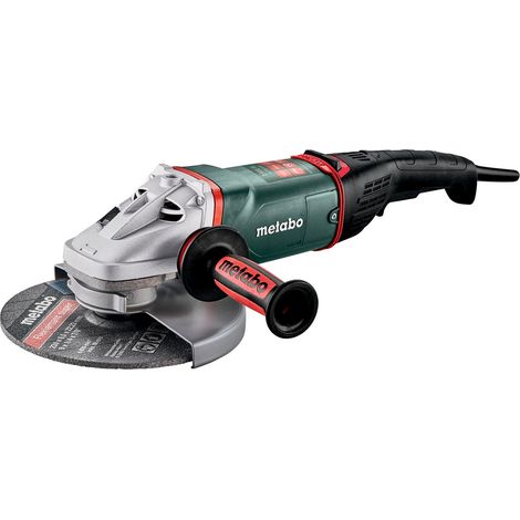 Metabo Winkelschleifer WEPBA 26-230 MVT Quick, mit Bremse, Schnellspannmutter, drehbarem Haupthandgriff, Totmannschalter, Karton