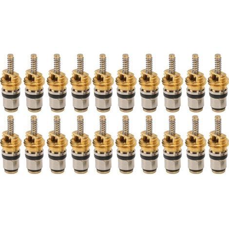 20 pièces tige de valve haute pression pour climatisation automobile, démonte-pneu de rechange pour Peugeot (1/5)