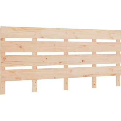 Maison Exclusive - Tête de lit 140x3x80 cm Bois massif de pin