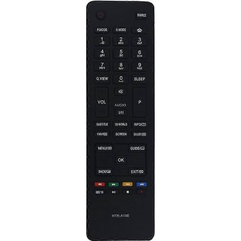 HTR-A18E Remote Control Replacement for Haier TV Television LE42K5000A LE55K5000A LE39M600SF LE46M60 (1/5)