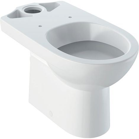 GEBERIT - SELNOVA VASO WC A PAVIMENTO PER CASSETTA DI RISCIACQUO MONOBLOCCO SCARICO ORIZZONTALE BIANCO 500.287.01.7 (1/5)
