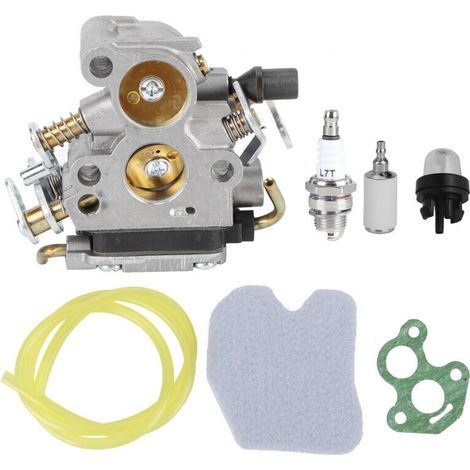 Eosnow Kit d'ampoule d'amorce de filtre à Air de carburateur pour scie à chane Husqvarna 235 240 235E 240E 236 236E (1/4)
