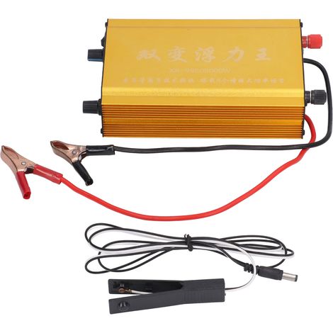 Convertisseur boost batterie 12V double inverseur puissant robuste intelligent haute puissance stable variable (1/5)