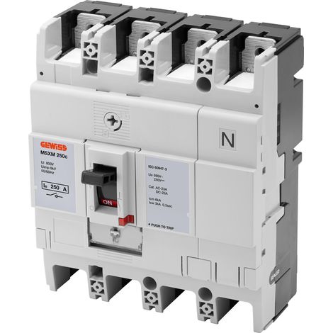 MSXM 250c 4P 250A Term.FC GEWISS GWD9444