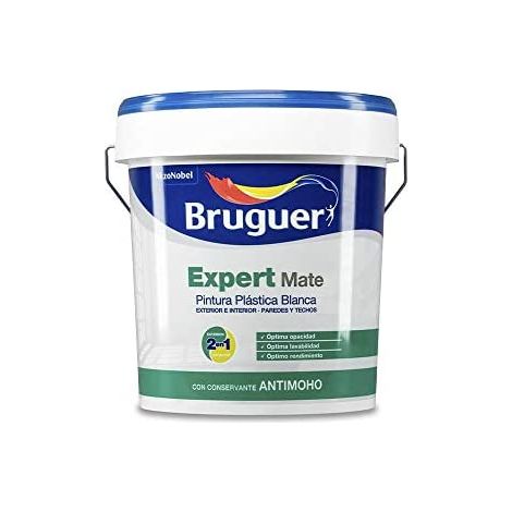 Vernice Expert PP bianca opaca 0,75 l per interni ed esterni 5222118 BRUGUER