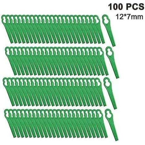 Plastic grass trimmer blades, 100 pieces, cordless, high quality