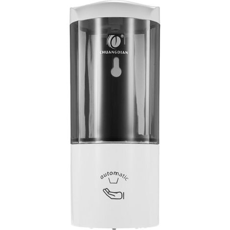 500ml Single Bottle Wall Mounted Automatic Soap Dispenser with IR Sensor Shampoo Box Restroom Toilet Hand Wash Liquid Shampoo Shower Gel Machine Touchless Liquid Soap Dispenser Soap Dispenser & Holder (1/5)