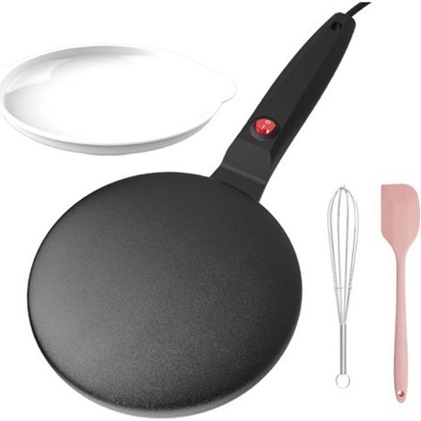 Petite crêpière électrique antiadhésive, appareil à crêpes compact pour petit-déjeuner et dessert, cuisson rapide et pratique à la maison (1/5)