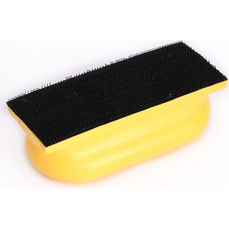 Set bestehend aus 16 Schleif- und Polierblöcken, gerillter und unregelmäßig geformter Schleifgrundplatte, Saugnapf, selbstklebendem, beflocktem Schleifpapier und Klebeplatte. (1/5)