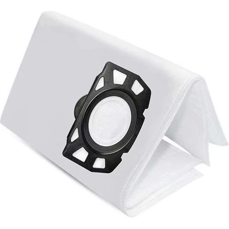 10er-Pack Staubsaugerbeutel für Kärcher WD4, WD5, WD6, MV4, MV5, MV6 – 5-lagige Mikrofaser, hohe Filtration 99,99 %, langlebige Vliesbeutel, kompatibel mit Kärcher Multifunktionsstaubsaugern