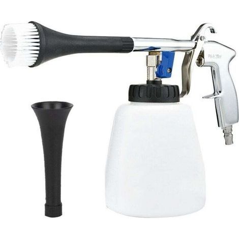 Pistolet de nettoyage de voiture, pistolet de nettoyage de voiture à haute pression portable, adapté aux portières de voiture, aux sièges, aux tapis (1/4)