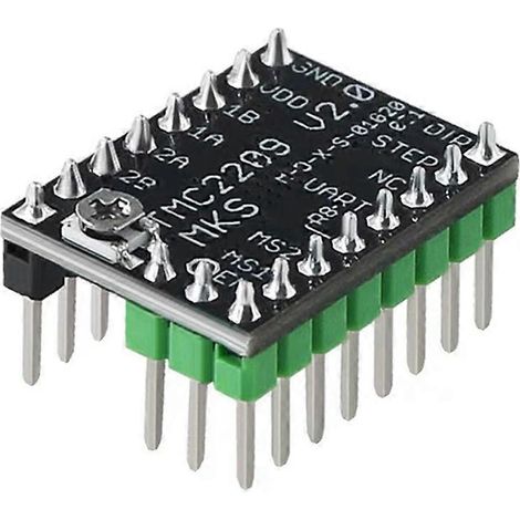Contrôleur de moteur pas à pas Makerbase MKS TMC2209 Skr V2.0 Gen L StepStick 2.5A UART pour imprimante 3D Robin Nano (1/5)