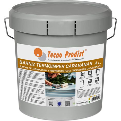 Tecno Prodist Barniz Termoimper Caravanas - Barniz Transparente de Protección UV