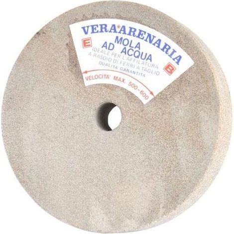 Beloli Mola in Pietra per Affilatrici ad Acqua 145x30 mm Foro 18 mm Affilatura Rettifica Utensili Acciaio