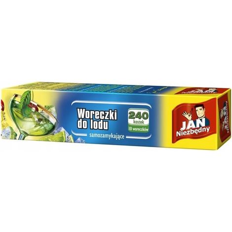 Jan Niezbędny, sachets de glace auto-scellants, 240 unités