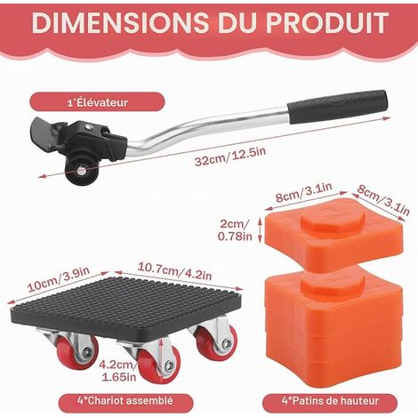 Heavy Duty Lift Kit, Capacity 500 kg (1/3)