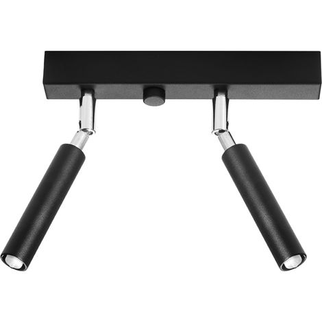 EYETECH 2 black ceiling lamp (1/5)