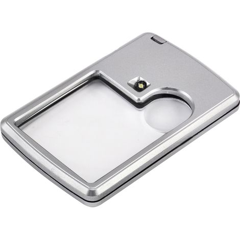 3X 6X Haute Qualité Double Illumination Loupe Loupe de Poche Loupe portable avec double éclairage pour lecture et inspection de bijoux (1/5)