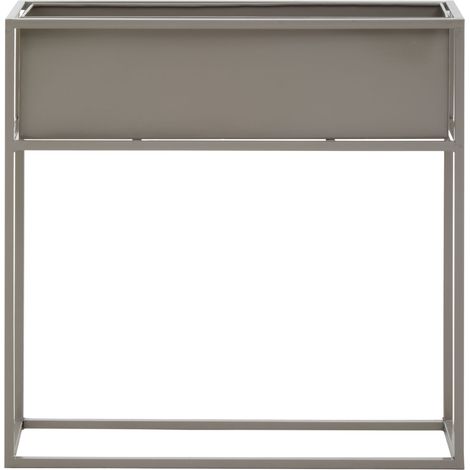 Interiors by Premier Floor Standing Grey Plant Box, Contemporary Design Plant Container, Versatile Garden Box For Planting (1/5)