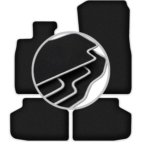Tapis de sol Carlux argentés pour : BMW Série 7 F01 xDrive (2008-2015) (1/5)