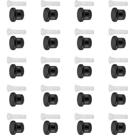 Lot de 40 buses d'arrosage améliorées pour pulvérisateur Hunter Pro, design d'arrêt en plastique avec écran, noir, lot de 40 (20 pièces) (1/5)