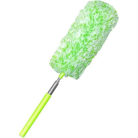 Plumeau Antistatique Extensible en Fibres Superfines 3pcs Léger Manche en Acier Inoxydable pour Nettoyage en Hauteur et Bureau Couleur Aléatoire (1/5)