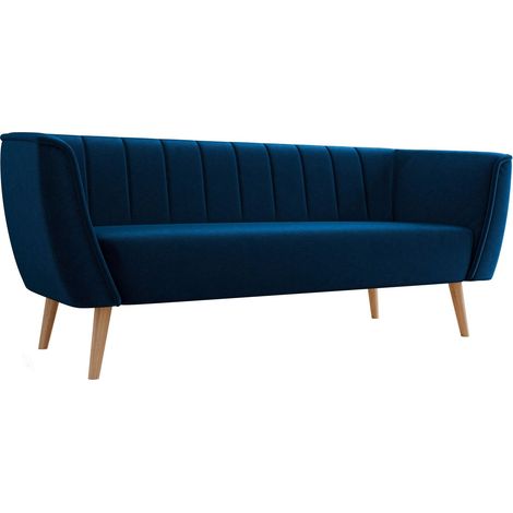 Sofá Glenview 103, Kronos 09, 182x74x75cm, Tapiz, Patas: Madera (1/5)