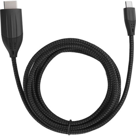 Câble Adaptateur Type-C vers HDMI 1,8 m pour Affichage Miroir et Connexion HD (1/5)