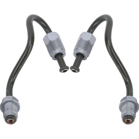 Flexible de frein,2PCS Conduite de frein arrière gauche et droite 1K0611763E 1K0611763F Remplacement pour Cabriolet (1/5)