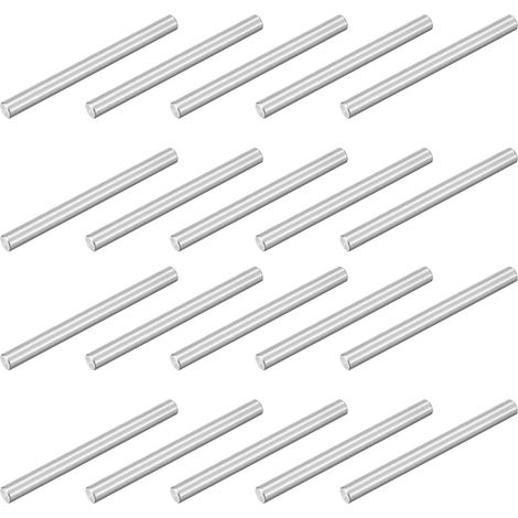 20pcs M5x60mm Goupille Cylindrique Étagère, Goujons Cylindriques Acier Inoxydable 304, Support Cheville d'Étagère Fixation pour Installation Meubles Fabrication Industrie Mécanique (1/5)