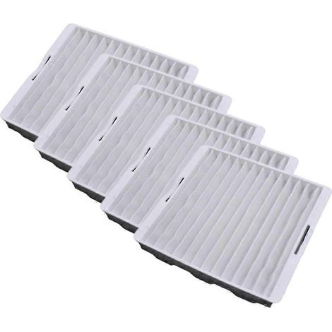 Lot de 5 filtres à poussière pour aspirateurs Samsung DJ63-00539A SC41E0 SC4170 SC4180 SC4190 SC5240 SC5250 SC5280 SC5630 SC5670 (1/5)