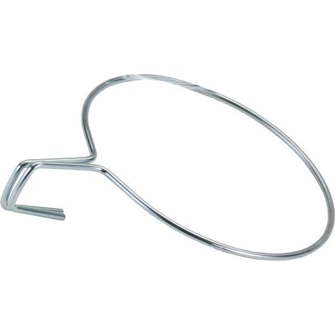 Support Jardinière Balcon En Acier Zing Blanc Largeur 20cm Sv03115 Sauvic - SAUVIC