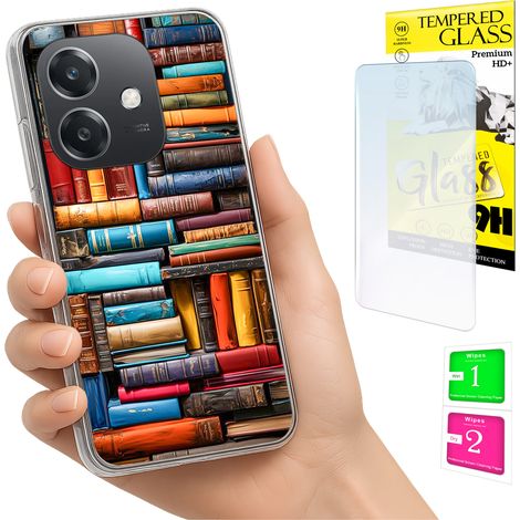 Schutzhülle für Oppo A40 / A40m / A60 5G: Fotoschutzhülle, Rückseite aus 9H-Glas (1/5)