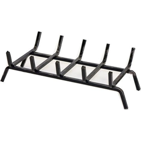 Mille Brucialegna per camino in FERRO 5 barre cm 37x35x16h - PORTALEGNA (1/10)