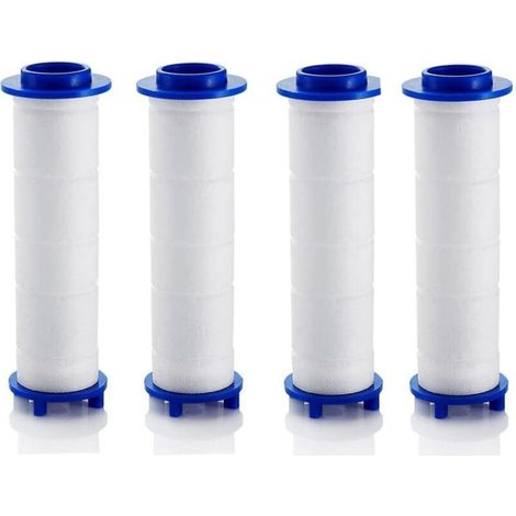 4 éléments filtrants en coton PP, éléments filtrants de douche, pour osmose inverse et filtration des particules (13,25 cm) (1/5)