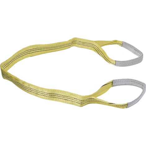 Élingue de levage 3T 2,95 pouces, élingue de levage plate colorée, élingue de levage haute résistance en polyester épais, 2 m. (1/5)