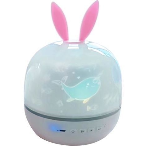 Lampe projecteur ciel étoilé, rotation à 360°, 6 films de projection différents, veilleuse LED pour bébé, projecteur d'étoiles USB, cadeau idéal pour anniversaires, Halloween, Noël et décoration de ch (1/5)