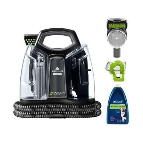 Bissell SpotClean Pet Plus Pulitore Macchie Animali Nero Verde (1/3)