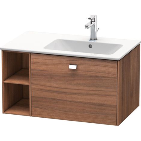 Sous-vasque pour lavabo BRIOSO 442x820x479mm, en bois naturel Gri chr NB (1/2)