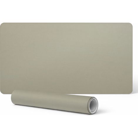 Alfombrilla de escritorio de vinilo con estampado elegante, verde claro, 90x45 cm
