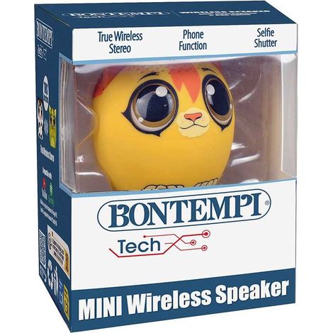 Mini enceinte Bluetooth Bontempi BOI490 100 TWS motif animal modèle aléatoire (1/2)
