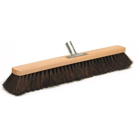 Kehrbesen Arenga Besen 60 cm Arengabesen mit Metallhalter verzinkt 24 mm (1/4)