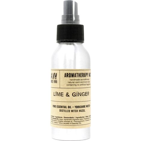 Brume d'huiles essentielles 100 ml - Citron vert et gingembre (1/4)